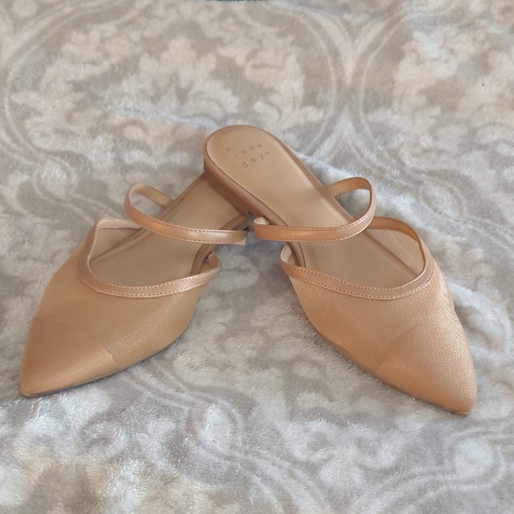 Elegant Tan Women's Mules